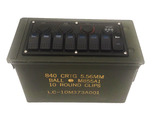 MILITARY HUMVEE TOP CONTROL PANEL CENTER CONSOLE (C)NO CUPS. M998 HMMWV ... - $187.27