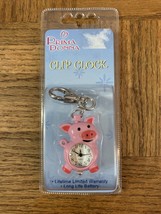 Prima Donna Clip Pink Pig Watch-Brand New-SHIPS N 24 HOURS - $87.88