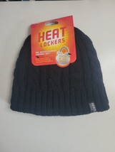 Heat Locker Women&#39;s One Size Thermal Knit Hat Beanie Faux Fur Lined NWT - $17.03 CAD