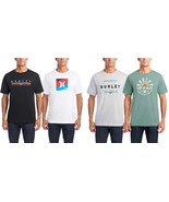 NWT Hurley Men&#39;s  2-Pack Classic Crewneck Graphic Tees XXL  - Pick Your ... - £15.97 GBP