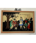 Alice in Wonderland Glass Painting Houle 1930 Reliance 425 Lewis Carroll... - £155.74 GBP