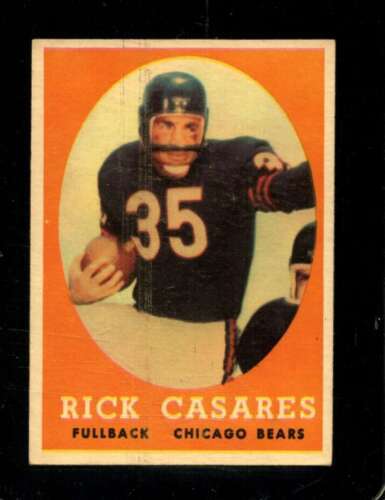 Primary image for 1958 TOPPS #53 RICK CASARES VG+ BEARS *X96607