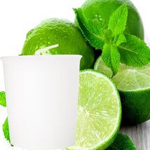 Wild Mint &amp; Citrus Limes Scented Eco Soy Wax Votive Candles, Hand Poured - £18.11 GBP+
