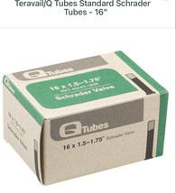 QTubes TU5708 16 x ISO 57-406 Schrader Valve Bike Tube-NEW-SHIPS N 24HR - $7.80