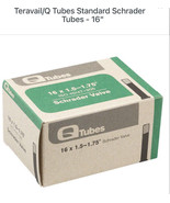 QTubes TU5708 16 x ISO 57-406 Schrader Valve Bike Tube-NEW-SHIPS N 24HR - $7.80