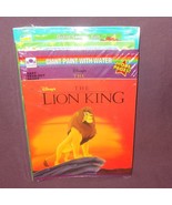 Lion King Golden Books NOS Lot Giant Coloring Paint Water Sticker Fun 1994 - £25.30 GBP