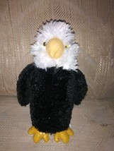 Aurora World American Bald Eagle Plush 8&quot; Stuffed Animal Beanbag America... - £9.54 GBP