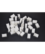 Lot of 35 22-01-3037 Molex 3-Pos Rectangular Connectors  Housings Recept... - $472.79 MXN