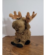 1987 Gund Large Moose Stuffed Arm Puppet Plush Collectors Classic Vintag... - $25.99 CAD