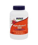 NOW Foods AlphaSorb C 500 Antioxidant Protection, 180 Vegetarian Capsules - £19.34 GBP