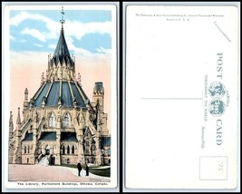 CANADA Postcard - Ottawa, Parliament Buildings, The Library FZ15 - £2.37 GBP