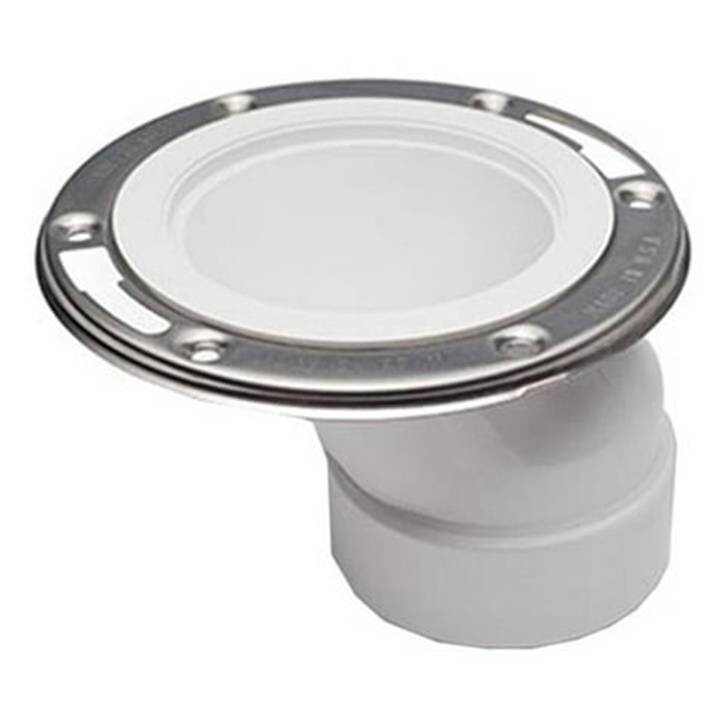 Sioux Chief 889-POM 3&#39;&#39; Closet Flange Offset Swivel w/SS Swivel Ring PVC... - $13.85