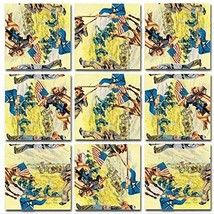 B Dazzle Civil War Scramble Squares 9 Piece Puzzle - £14.12 GBP