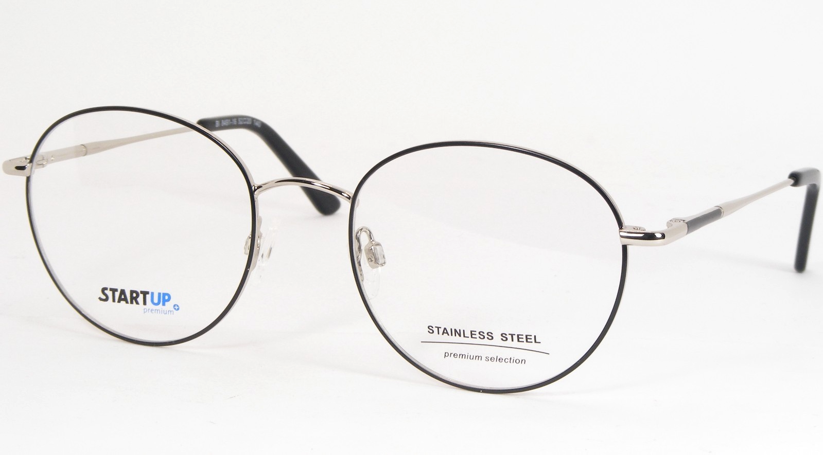 Gafas De Sol Premium BI 8491-16 Negras / Plateadas 52-20-140mm Alemania - $66.11