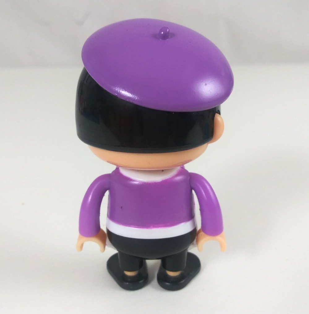 Bonkers Ryan's World Series 3 Purple Painter Ryan 3" Toy Figure Item image 3