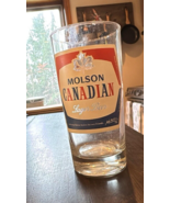 Molson Canadian Lager Vintage glass - $14.23