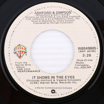 Ashford &amp; Simpson – It Shows In The Eyes /Medley: You&#39;re All I Need 45 rpm 7&quot; - £6.72 GBP