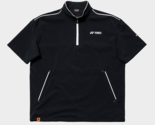 YONEX 24S/S Men&#39;s Crop Anorak Windbreaker Short Sleeve T-shirt NWT 245JJ... - $98.01