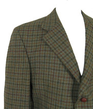 NEW $495 Orvis Lovat Green Tweed Sport Coat (Jacket)!  44 or 48  Roomy  USA MADE - £207.82 GBP