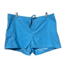 La Blanca by Rod Beattie Womens Blue Front Tie Boardshorts Shorts Size L... - $23.75