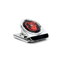 2pk Baltimore Orioles Metal Magnet Base Fridge Bag Utility Clip NFL Offi... - $12.59