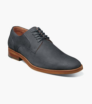 Stacy Adams Preston Plain Toe Lace Up Men&#39;s Shoes Navy 25650-410 - £92.37 GBP