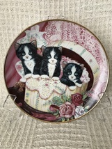 Vintage Franklin Mint Plate "Hide & Seek" by Kathy Duncan, Cat Collector Plate-1 - $20.00