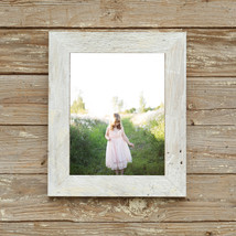 The Appalachian 2.5" Whitewashed Reclaimed Wood Frame- - Vintage Rustic Decor  ( - $19.00