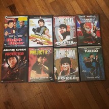 Jackie Chan Dvd lot of 8 movies Tuxedo Rush Hour Protector Project A2 - £15.94 GBP