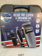 Barbasol Delix Pro Clipper &amp; Grooming Kit 30 Piece Stainless Steel Blades - £22.27 GBP