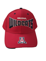 Vintage University Arizona Wildcats Strapback Hat Cap Twins Enterprise Red NCAA - £13.39 GBP