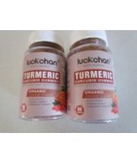 2 Pack Turmeric Curcumin Gummies with Ginger &amp; Black Pepper Herbal Suppl... - $40.98 CAD
