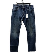 John Varvatos Blue Jeans Regular Sz 33 NEW NWT REG $228 JV701 J701 Indigo - $74.24