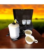 Vintage Empire Travl-Perk 4 Cup Coffemaker 1660-38 With Case 120Volt 12V... - $38.58 CAD
