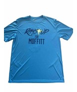 Tampa Bay Rays Shirt Men’s Large Performance Moffitt Longo Baseball #3 B... - £10.21 GBP
