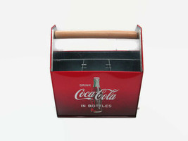 Coca-Cola Condiment Picnic Napkin Caddy Carrier Red Black Ombre- BRAND NEW - £10.68 GBP