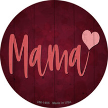 Mama Heart Novelty Circle Coaster Set of 4 - $19.95