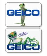 GEICO GECKO MISS AND MARTIN SET OF 2 NAME BADGE HALLOWEEN COSPLAY PIN BACKS - $514.73 MXN