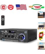 Compact 300W Home Audio Amplifier with Bluetooth &amp; Remote Control Functi... - $1,474.61 MXN