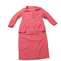 Jessica London Blazer &amp; Skirt 2 Piece Pink Set Womens Plus size 20W Tall NEW - £22.25 GBP