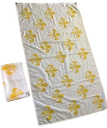 Fleur De Lis Flag New Orleans French 23 Banner White Yellow 3&#39; x 5&#39; Lot ... - €21,31 EUR