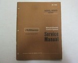 Allison 5000 6000 Manuale Elettrico Controllo Sistema Servizio Integratore - $62.98
