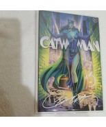 Catwoman 80th Anniversary Special #1 J Scott Campbell Cover G Signed COA - £59.19 GBP
