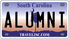 Alumni South Carolina Novelty Mini Metal License Plate Tag - £11.95 GBP