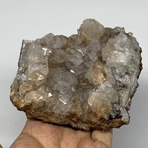 616g, 3.8&quot;x4.1&quot;x2.2&quot;, Rare Manganese Cluster With Quartz Mineral Specimen,B11035 - £59.01 GBP