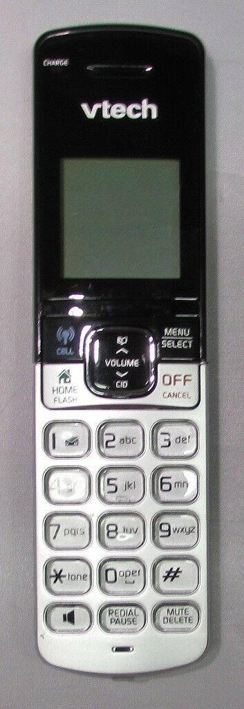 VTECH DS6621 BLACK/SILVER DECT 6.0 PHONE HANDSET FOR DS-6621-X - NICE! - $4.98