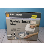 Black &amp; Decker 3-Speed Portable Handheld Mixer Spatula Smart M24S - Seal... - £31.27 GBP