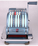 Vtg F &amp; E Hedman Company Check Protector Maker Printer Series Excel Chic... - $55.02 CAD