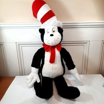 Vintage Dr. Seuss Cat in The Hat Plush LARGE 1995 Macy&#39;s Stuffed Animal toy - £12.82 GBP