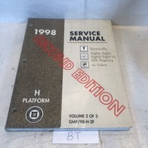 1998 Bonneville Regency Le Sabre Factory Service Manual Repair Shop Bk 2 - $11.88